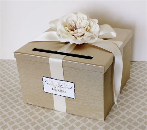 ornate metal reception card box|18 Creative Wedding Card Box Ideas for Your Reception .